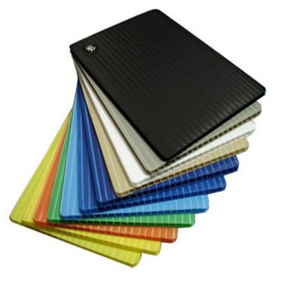 Fire Retardant 3mm Corflute Sheet 5mm Corflute Panels Die Cutting Di Luar Ruangan