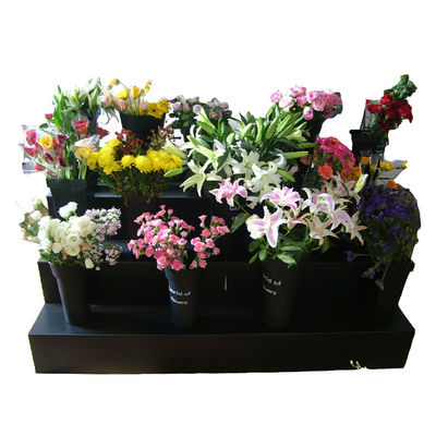 PP Polypropylene Flower Display Stand Black Corflute Tebal 8mm