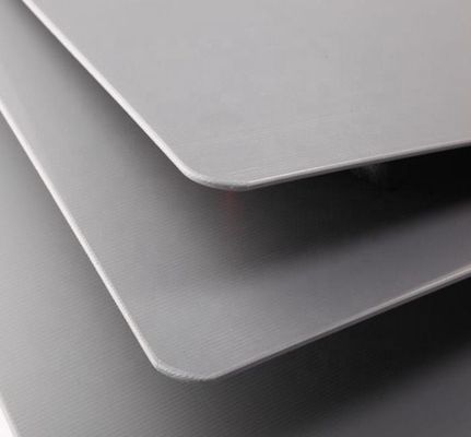 Grey 5mm Coroplast Bottle Layer Pad 1200 * 1000mm PP Plastik Bergelombang