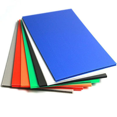 Polypropylene Corrugated Coroplast Sheet Ringan Disesuaikan