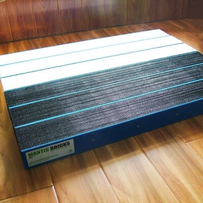 Batu bata pemotong waterjet kepadatan tinggi untuk mesin waterjet abrasif, batu bata tangki penangkap waterjet tahan lama, batu bata tahan aus untuk perlindungan meja pemotong waterjet dan penyerapan dampak abrasif