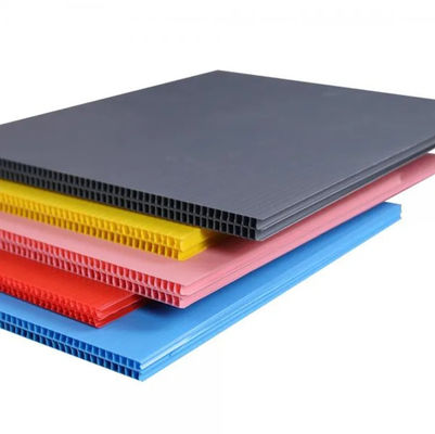1.5-12mm Coroplast PP Hollow Sheet Polypropylene Hollow Board For Paints Inks