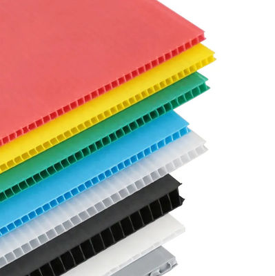 PP Corrugated Plastic Sheet Recycled Rigid Polypropylene Fluted Board