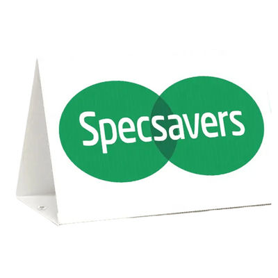 Polypropylene Roster Sign Corflute Sign Yard Sign Customized Durable Recyled