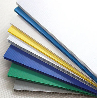 Polypropylene Coroplast Sheet Corrugated Plastic Sheet Hollow Board Recycled Lightweight