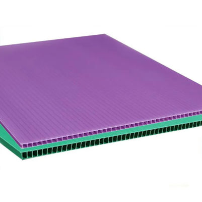 Polypropylene Coroplast Sheet Corrugated Plastic Sheet Hollow Board Recycled Lightweight