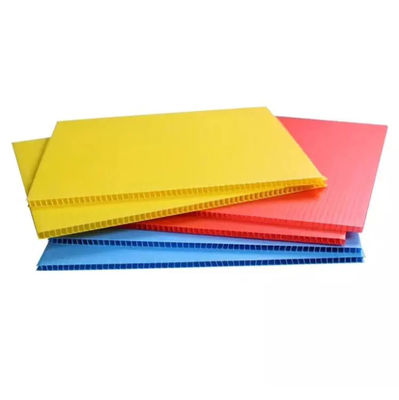 Polypropylene Corrugated Plastic Sheet Hollow Board Customized Durable