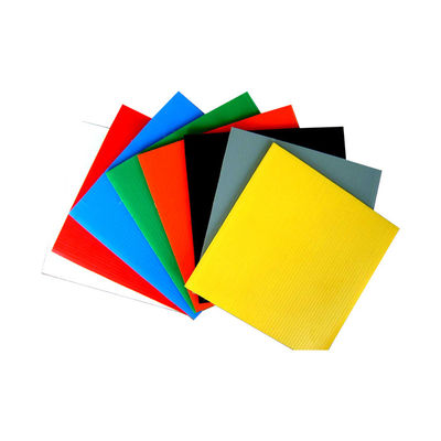 Polypropylene Corrugated Plastic Sheet Hollow Board Customized Durable