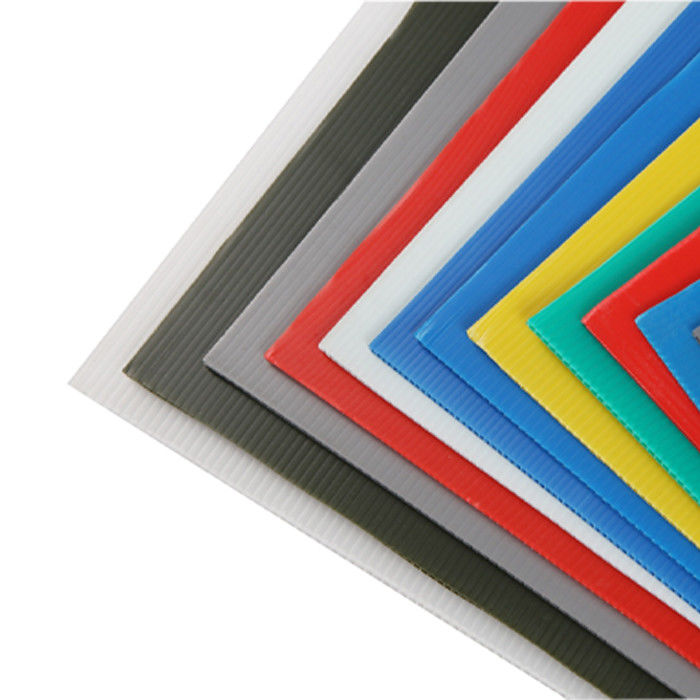 Polypropylene Coroplast Sheet Corrugated Plastic Sheet Hollow Board Recycled Lightweight