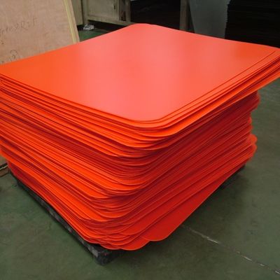 Sealed Edge Corflute Bottle Layer Pad Plastik Bergelombang PP yang Dapat Didaur Ulang