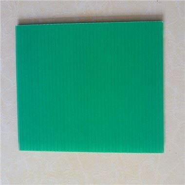 2.5mm 3.5mm Lembaran Plastik Bergelombang Lembaran Plastik Dinding Kembar