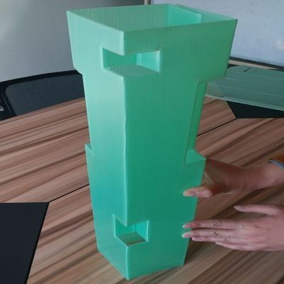 2mm Corflute Plastik Batang Pohon Bungkus Plastik Hijau Penjaga Pohon