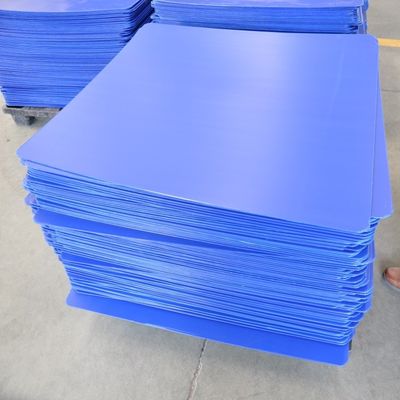 Twin Wall Fluted Pallet Layer Pads 3mm 4mm Layer Pad Pallet Sheets Biru
