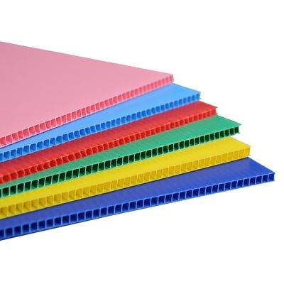 12x24 Lembar Correx 6mm Lembaran Plastik Bergelombang Lebar 2500mm
