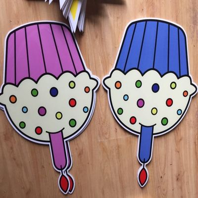 Kartu Halaman Plastik Bergelombang yang Dapat Didaur Ulang Tanda Coroplast 3mm