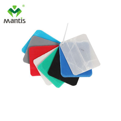 Coroplast Polypropylene 8mm PP Lembaran Bergelombang Berongga Biru Ungu yang dapat didaur ulang