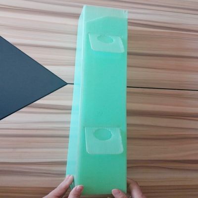 2mm 3mm Pelindung Pohon Plastik Bergelombang Pelindung Batang Pohon Plastik Anti UV