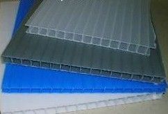 Lembar Coroplast Berwarna Antistatik 4mm Lembaran Plastik Bergelombang Tahan Air