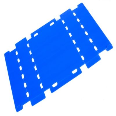 Kotak Kemasan Buah Apel Blue Coroplast Polypropylene Tahan Kelembaban