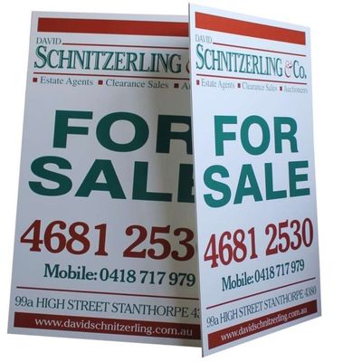 3mm 5mm Corflute Sign Papan Tampilan Corflute Tahan Cuaca