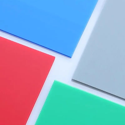 Disesuaikan PP Hollow Sheet Corrugated Plastic Coroplast Board