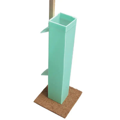 2mm - 4mm Pelindung Pohon Plastik PP Bergelombang Tahan Dampak