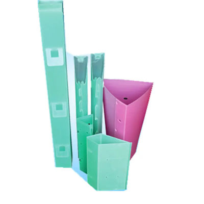 2mm - 4mm Pelindung Pohon Plastik PP Bergelombang Tahan Dampak