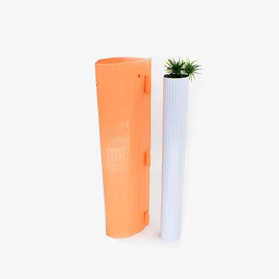 2mm - 4mm Pelindung Pohon Plastik PP Bergelombang Tahan Dampak Disesuaikan