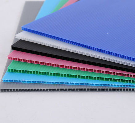 Iklan Lembar Koroplastik Polypropylene Corrugated Plastik Disesuaikan