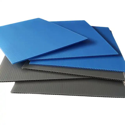 PP Corrugated Plastic Board Corflute Roll Perlindungan Disesuaikan Daur Ulang