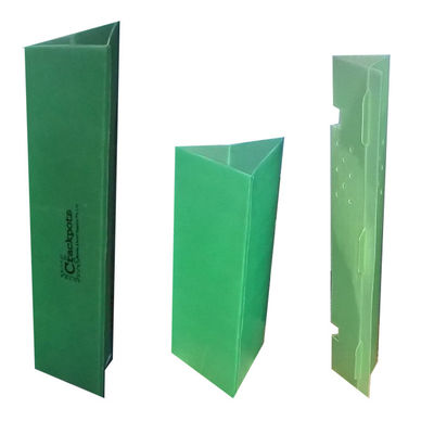 Polypropylene Corflute Penjaga Pohon Plastik Pelindung Anggur Bergelombang Ringan