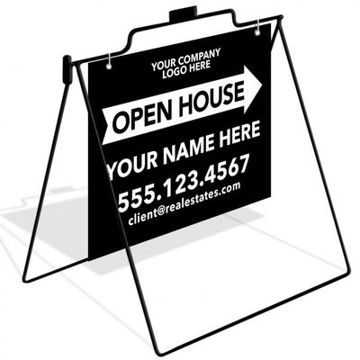 PP Corrugated Plastic Yard Corflute Sign Daur Ulang Disesuaikan Ringan