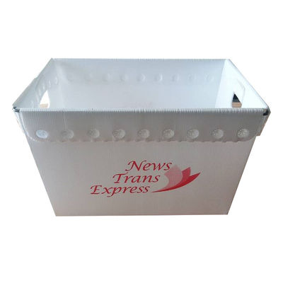 PP Corrugated Plastic Mail Tote Disesuaikan Waterproof Ringan