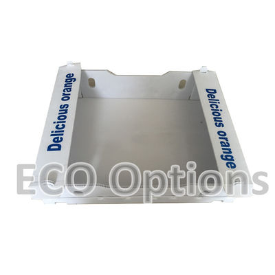 Daur Ulang PP Kotak Plastik Bergelombang Kotak Kemasan Coroplast Custom Foldable ECO