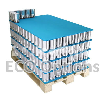 Eco Friendly Recycling PP Corrugated Plastic Layer Pads Corflute Botol Palet